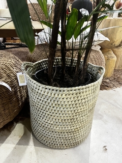 CESTA FIBRA NATURAL - Espacio Garden Vivero & Deco