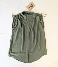 Blusa con frunce (R. Garofalo) - comprar online