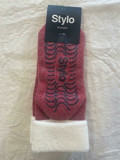 Pantumedia de Algodon con antideslizantes Stylo en internet