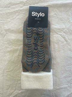 Pantumedia de Algodon con antideslizantes Stylo - Les Petites Montagnes