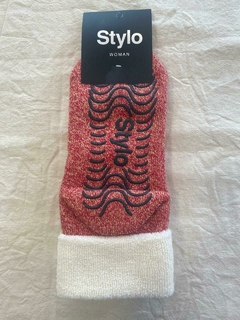 Imagen de Pantumedia de Algodon con antideslizantes Stylo
