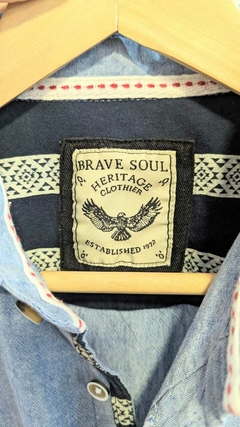 Camisa Brave & Soul - Les Petites Montagnes