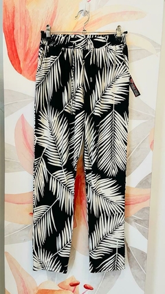 Pantalón fibrana estampado - Reina Roja