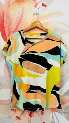 Remera morley estampada - comprar online
