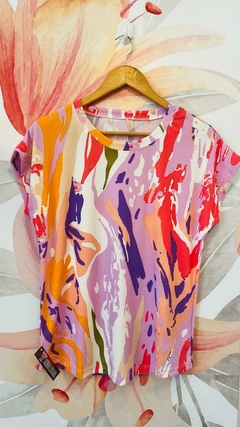 Remera morley estampada en internet