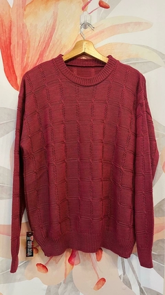 Sweater cuadrados