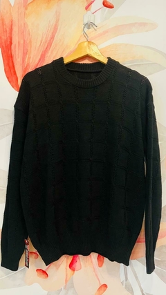 Sweater cuadrados - Reina Roja