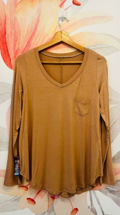 Remera Evasé con bolsillo
