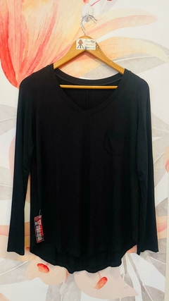 Remera Evasé con bolsillo - tienda online