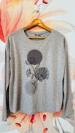Imagen de Remera Australia manga larga gris