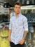 Camisa Cuello Mao Poplin ML - comprar online