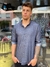 Camisa Cuello Mao Simil Jean ML - comprar online