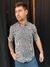 Camisa Cuello Mao Poplin ML