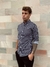 Camisa Cuello Mao Poplin ML