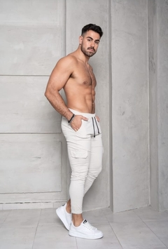 Jogger Cargo beige - comprar online