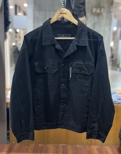 Campera de jean negra - comprar online