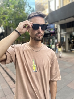 Remera Oversize Fuck en internet
