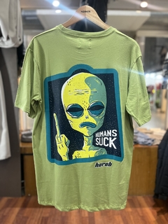 Remera Oversize Fuck en internet