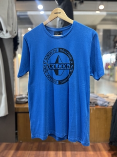Remera Volcom azul - comprar online