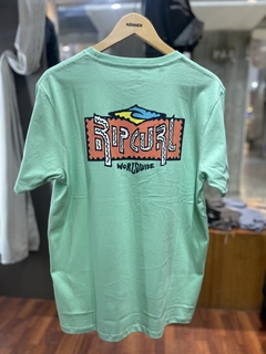 Remera Rip Curl verde agua en internet