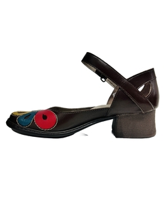 Sapato Boneca em Couro Collor JG Ref 0053 - comprar online