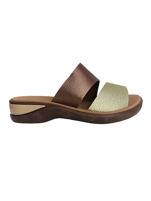 Sandália Color Metalizada Terra e Água Ref 485505