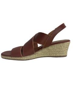 Anabela em Couro Caramelo Aye Ref 4251167 - comprar online