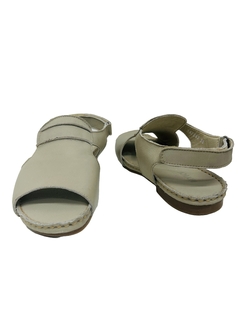 Sandália em Couro Off White Moscardim Ref 347063 na internet