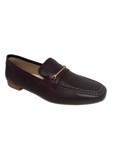 Mocassim Couro Malbec Dossin Ref 8018
