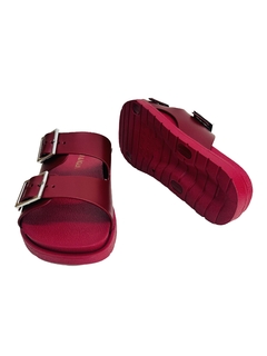 Sandália Birken Vermelha Terra e Água Ref 970219 - Myky Store
