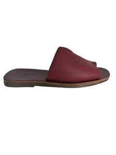 Chinelo em Couro Carmin Zimbaue Ref 1231793