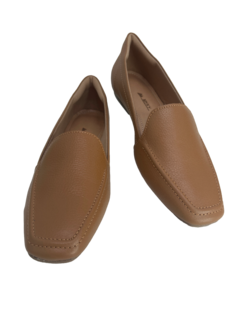 Mocassim em Couro Caramelo Myky Ref 2304 - loja online