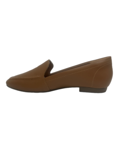 Mocassim em Couro Caramelo Myky Ref 2304 - comprar online
