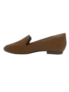 Mocassim em Couro Caramelo Myky Ref 2304 - comprar online