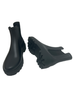 Bota Tratorado Preta Cano Baixo Impermeável Terra e Água Ref 870000 - Myky Store