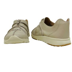 Tênis em Couro Pelica Nude Rio de Luz Ref 4018 - Myky Store