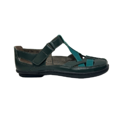 Sapato Boneca em Couro Verde JGean Ref 0011 - comprar online
