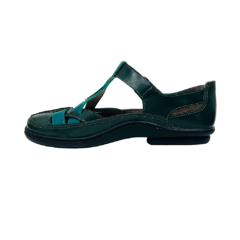 Sapato Boneca em Couro Verde JGean Ref 0011 na internet