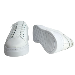 Tênis em Couro Napa Branco Bottero Ref 365105 - loja online
