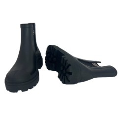Bota Impermeável Tratorado Preta Cano Baixo Terra e Água Ref 870007 - loja online