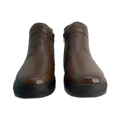 Bota em Couro Caramelo Levecomfort Ref 11908 - loja online