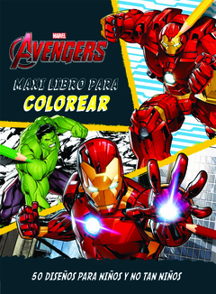 Maxi Libro para Colorear-Avengers