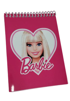 Anotador Barbie estampado