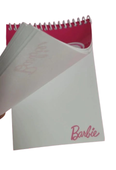 Anotador Barbie estampado - comprar online