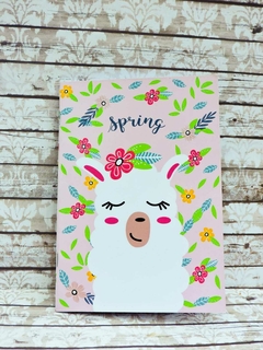 Cuadernos Lisos Llama - comprar online