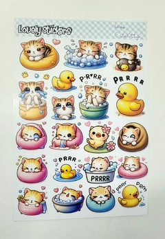 Lovely Stickers Troquelados - modelo Cute Kittys - comprar online