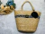 Bolsa de palha dourada - comprar online