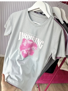 Remera de algodón INSPIRING en internet