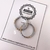 Par de argollas combinadas TEXTURAS  AQ - tienda online