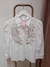 Camisa importada bordada mangas princesa - CLARA